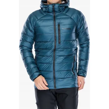 Péřová bunda s kapucí Columbia Arctic Crest Down Hooded - Everblue XL