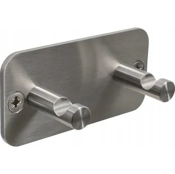 Věšák Dvojitý věšák Inox N002