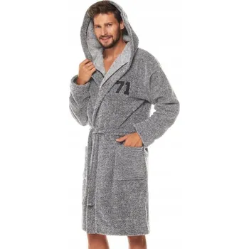 L&L pánský župan 5903672806817 ke kolenům, velikost XL