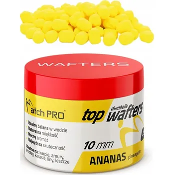 Boilies MatchPRO NÁSTRAHA TOP DUMBELLS WAFTERS ANANAS PINEAPPLE 10mm 25g