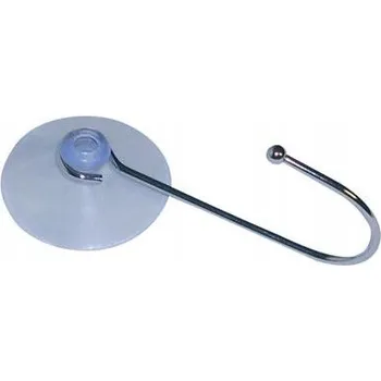 Věšák Věšák Cr s přísavkou, výška 10 cm 2917