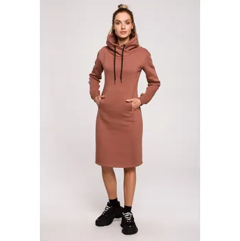 Dámské šaty NEFORMÁLNÍ šaty MOE , KLASICKÉ MIDI, VELIKO L