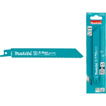 Vrták MAKITA E-26288 BIM pilové listy na kov 152x1,25mm, 5 ks