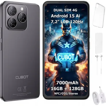 Mobilní telefon Smartphone Cubot Note 60 6 GB / 128 GB 4G (LTE) černý