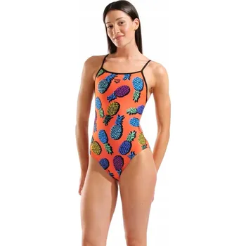 Dámské plavky Dámské jednodílné plavky na trénink do bazénu Arena Pineapples D32