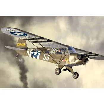Plastikový model 1:72 Piper L-4 „Grasshopper“ w/ Bazookas