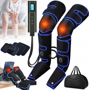 Masážní přístroj PŘÍSTROJ PRO LYMFODRENÁŽ PRESOTERAPIE KOMPRESNÍ KALHOTY MASÁŽNÍ PŘÍSTROJ