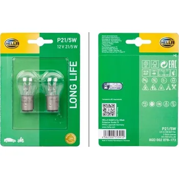 Autožárovka Žárovka Hella 556 750 P21 5 W 1 ks