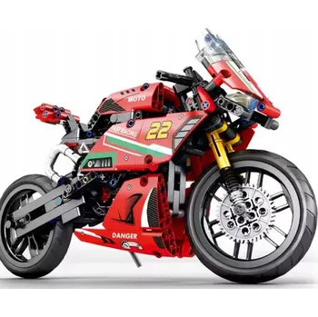 ostatní stavebnice STAVEBNICE CADA SADA MOTOR SUZUKI HAYABUSA 1:6 MOTORKA VOZIDLO 1043 DÍLKŮ