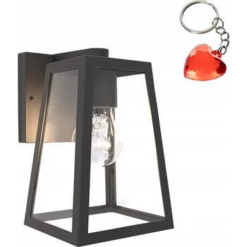 Venkovní osvětlení Venkovní nástěnné svítidlo Lutec černé E27 40 W