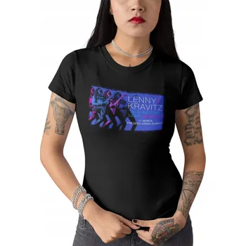 Dámské tričko LENNY KRAVITZ TRIČKO dámské černé koncert TOUR 2025 rock L