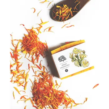 Mýdlo Tuhé mýdlo Kraina Łagodności Měsíček lékařský 120g Mydło Stacja