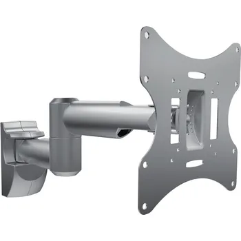 Věšák pro televizor nebo monitor 23-42" 30kg universální Maclean MC-503A stříbrný max vesa 200x200