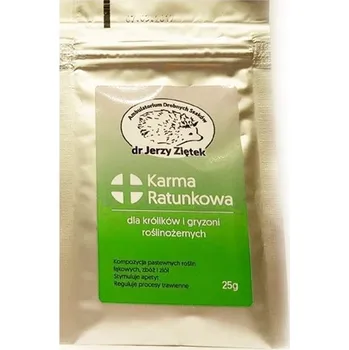 Krmivo pro hlodavce Krmivo Dr Ziętek směs pro dospělé hlodavce a králíky 0,025 kg