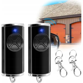 Pohon brány 2 KS Pouzdro dálkového ovladače PRO Hormann HSE-4-868-BS, černé