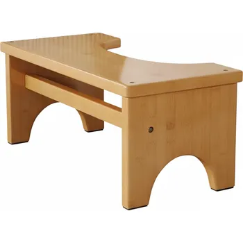 Stolička Eco produkty Toaletní stolička na wc Klasik, záchodová stolička pro zdravější vyprazdňování, podstavec k toaletě - PODNOŽKA PŘI SEZENÍ NA TOALETĚ