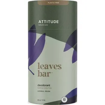 Attitude přírodní tuhý deodorant Super leaves - Bylinky 85g