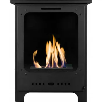 Biokrb Volně stojící biokrb Aflamo 40 x 52 x 30 cm, černý