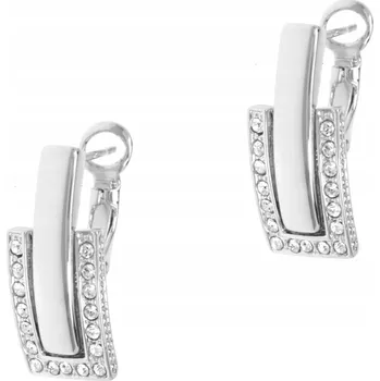 Náušnice Náušnice košíčky s krystaly (P9989AG)