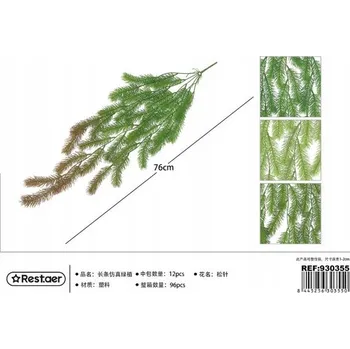 umělá květina Pěti-ramenný závěsný borovicový věnec 76 cm