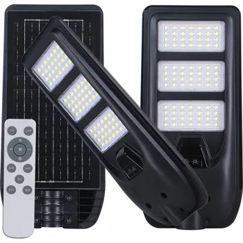 Venkovní osvětlení Solární lampa LED pouliční 1200lm Dedra s pohybovým senzorem a soumrakovým čidlem, zahradní