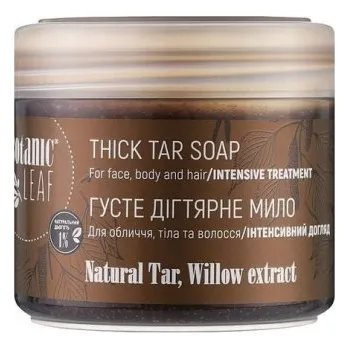 Koupelová kosmetika BOTANIC LEAF Husté dehtové mýdlo 300 ml
