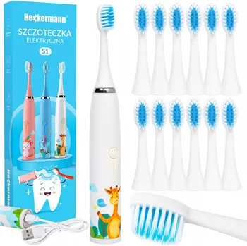 Péče o chrup Kartáček Heckermann S1 s žirafou pro děti