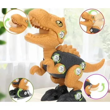 ostatní stavebnice Stavebnice DINOSAURUS pro kroucení, roztáčení, sada kostek Dino