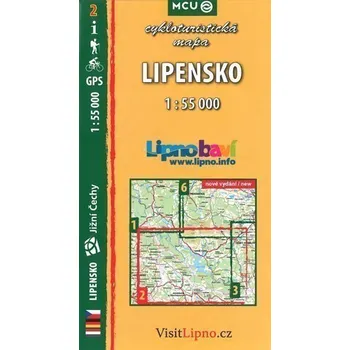 Lipensko - cykloturistická mapa č. 2 /1:55 000
