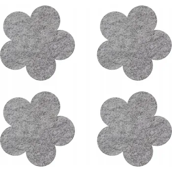 Obraz Kulatý plst podložka 10 x 10 cm