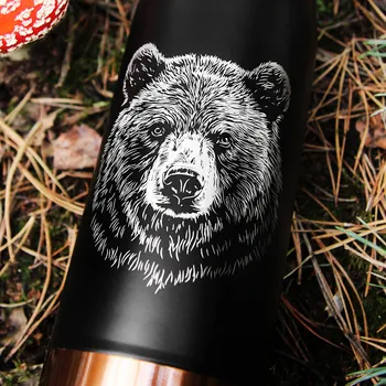 Termoska Termohrnek Termoska Dárek k narozeninám Vánoce personalizace MEDVÍDEK