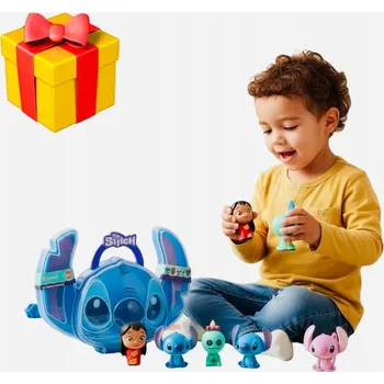 GUMIČKY NA OBRUŠOVÁNÍ FIGURKY PUZZLE PALZ LILO A STITCH 3D 5 kusů DISNEY