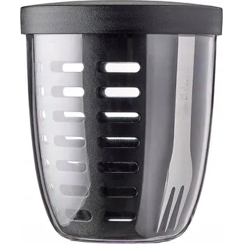 Dóza na potraviny Nádoba na potraviny Fruit&Veggie Pot Ellipse Nordic Black Mepal 0,6 l