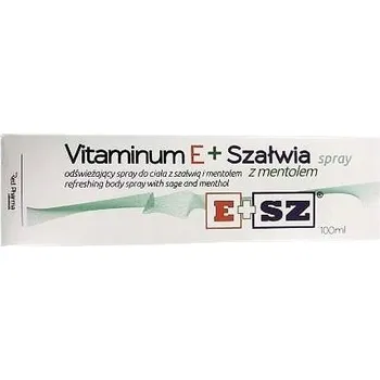 Tělový sprej Vitaminum E+ Šalvěj osvěžující tělový sprej se šalvějí a mentolem 100 ml