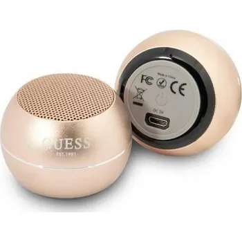 Bluetooth reproduktor Reproduktor ELECTRONICS SPEAKER Guess 5 W černý