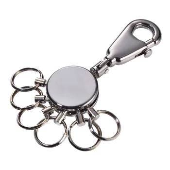 Školní batoh Klíčenka Troika s karabinou, kroužky "Patent"