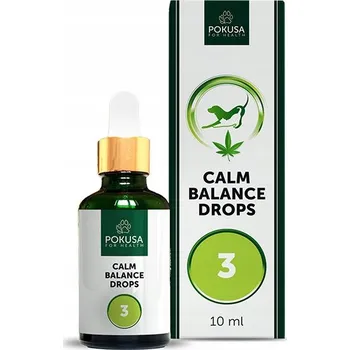 POKUSA CALM BALANCE DROPS 3 - Komplexní podpora pro psy a kočky