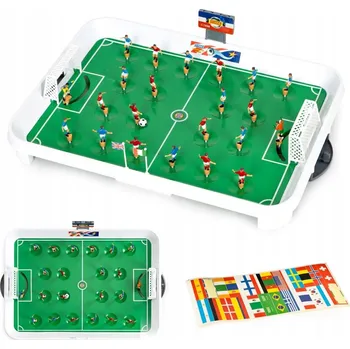 Stolní fotbal Kruzzel zelený, plastový, kovový, 22 hráčů, Věk 3+