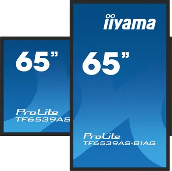 Monitor LED Monitor iiyama ProLite TF6539AS-B1AG 64,5" 3840 x 2160 px IPS / PLS