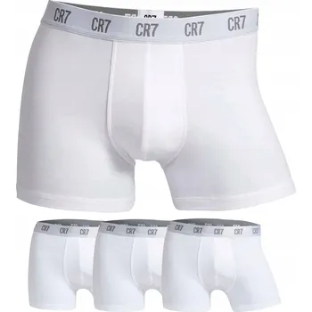 Boxerky Cristiano Ronaldo Spodní Prádlo Boxerky bílé, velikost XXL