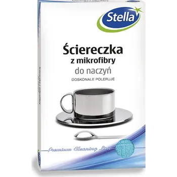 Utěrka Univerzální UTĚRKA z Mikrovlákna na MYTÍ NÁDOBÍ 1 Kus MIX Stella