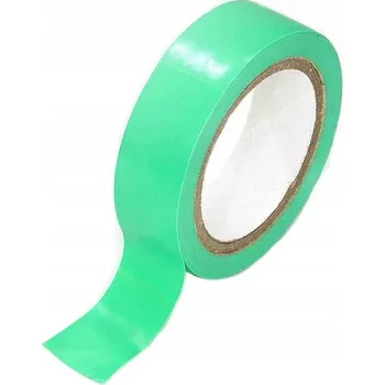 Izolační páska Izolační páska zelená PVC 10 metrů