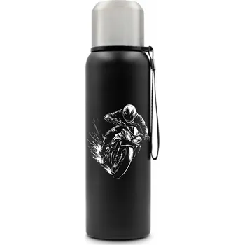 Termoska MOTOCYKLISTA Termoska na kávu Dárek Personalizace k narozeninám, svátkům 750ml