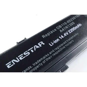 Baterie k notebooku Enestar baterie pro ASUS R508 R411 P551CA P551C
