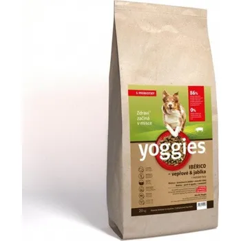 Krmivo pro psa Yoggies MINIGRANULE Ibérico vepřové maso s jablky lisované za studena s probiotiky Hmotnost: 20kg