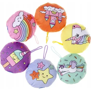 Přívěsek na kabelku batoh - Plyšoví jednorožci