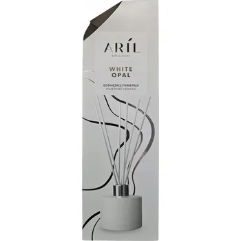 Osvěžovač vzduchu Aril Exclusive vonné tyčinky osvěžovač vzduchu White Opal 100 ml