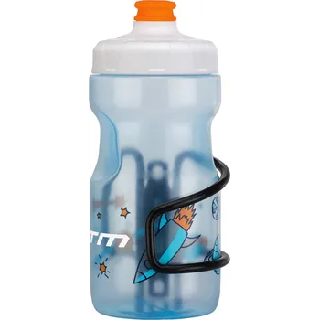 Láhev Láhev s košíkem CTM Kaito 0,4 l Barva: Modrá