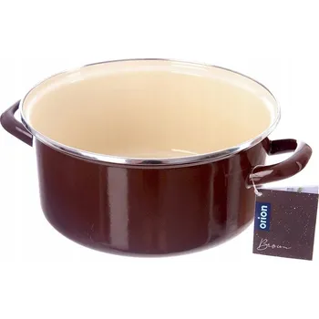 Hrnec Hrnec SMALTOVANÝ pro vaření tradiční na plyn indukci 26 cm 5L