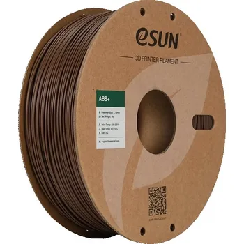 Filament ESun ABS+ Filament hnědý, papírová cívka, 1.75mm